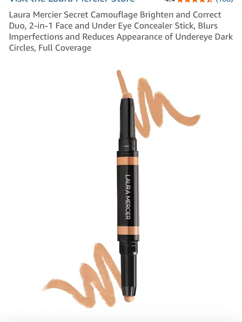 laura mercier Dual-Ended Concealer Stick in Warm Beige
